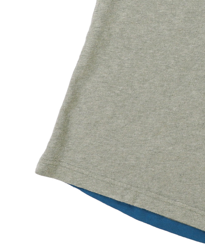 Patch Long Sleeve Rugger Shirt(LADIES)