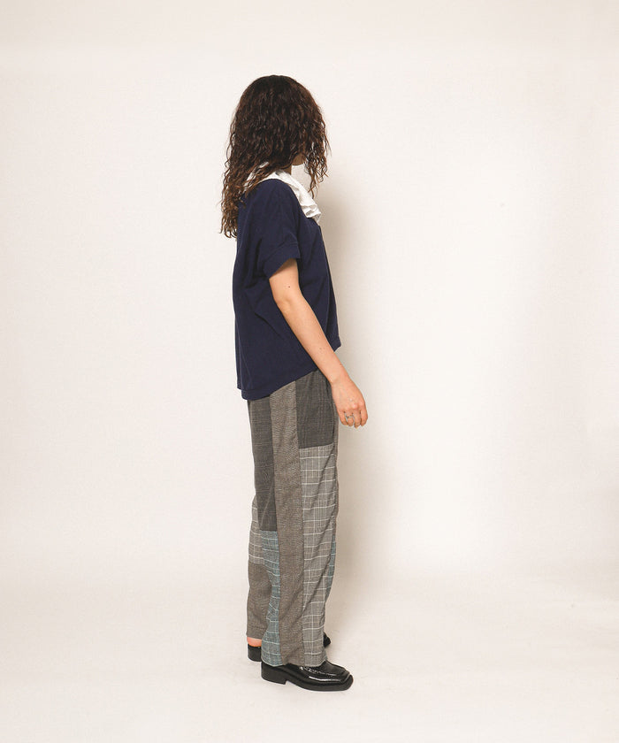 Pique Ruffled Polo Shirt(LADIES)