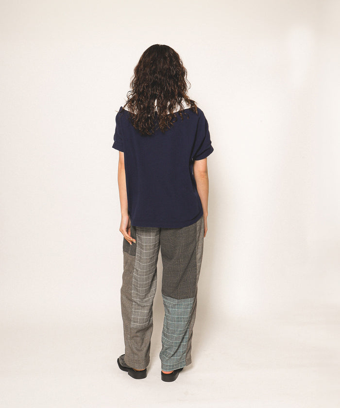 Pique Ruffled Polo Shirt(LADIES)