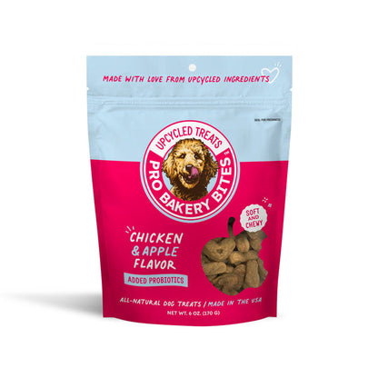Pro Bakery Bites Soft & Chewy Probiotic Dog Treat - 6oz. Bag