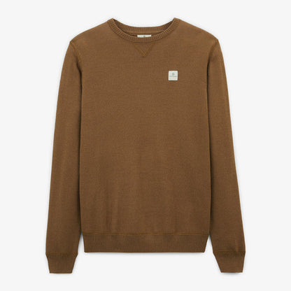 Pull Col Rond Marron Noisette Murat PLAY Homme SERGE BLANCO