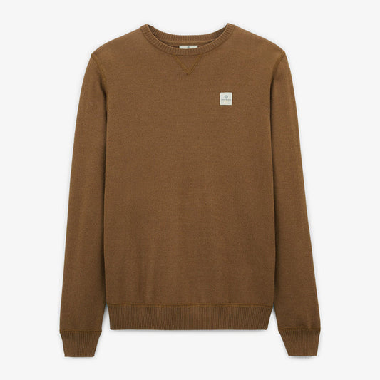 Pull Col Rond Marron Noisette Murat PLAY Homme SERGE BLANCO