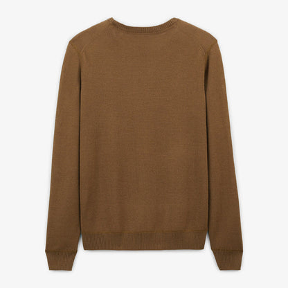 Pull Col Rond Marron Noisette Murat PLAY Homme SERGE BLANCO
