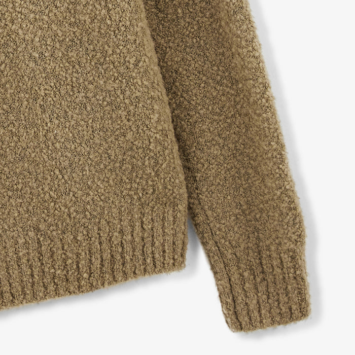 Pull En Laine Bouclette Beige Masao Homme SERGE BLANCO