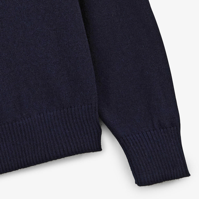 Pull Junior Coton Et Laine Bleu Dark Navy Maximus SERGE BLANCO