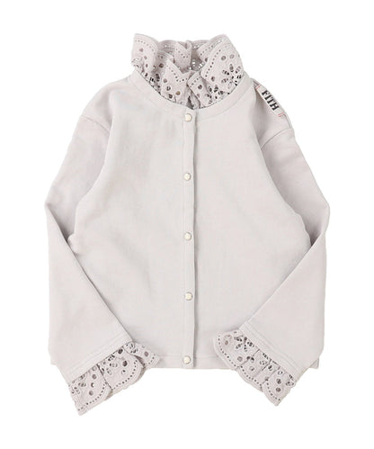 Ruffled Cardigan