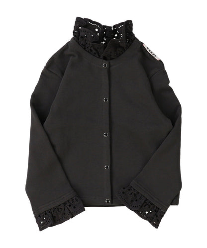 Ruffled Cardigan