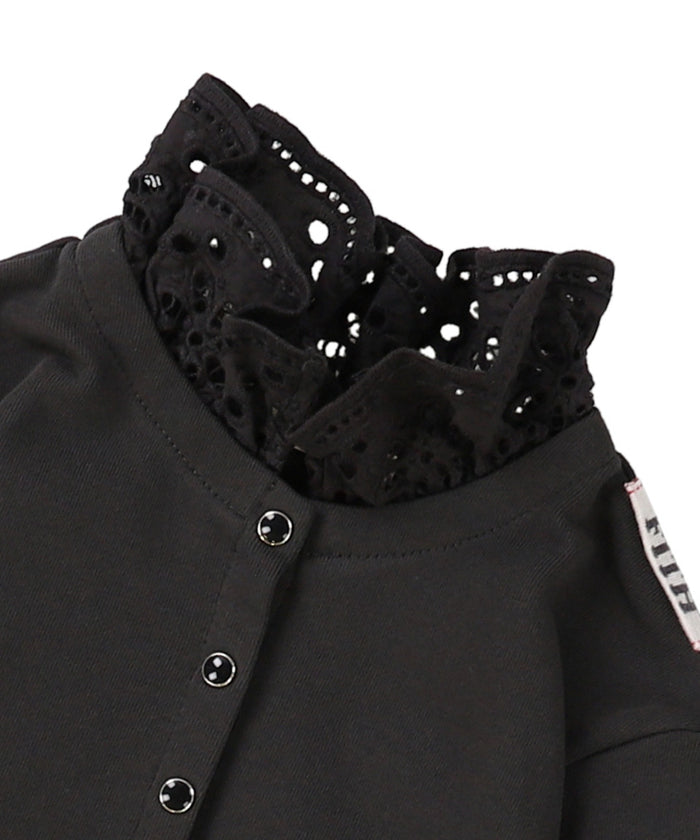 Ruffled Cardigan