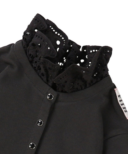 Ruffled Cardigan