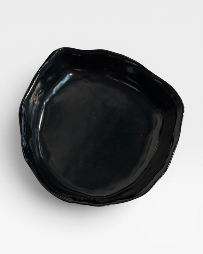 Serving Dish, med - coral
