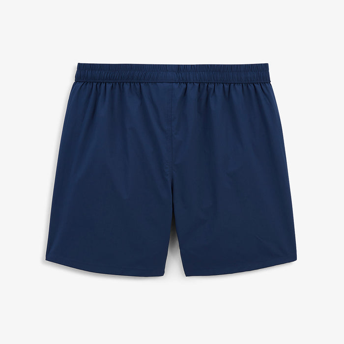 Short de bain uni Nestor bleu opale HOMME SERGE BLANCO