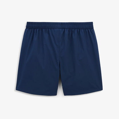 Short de bain uni Nestor bleu opale HOMME SERGE BLANCO