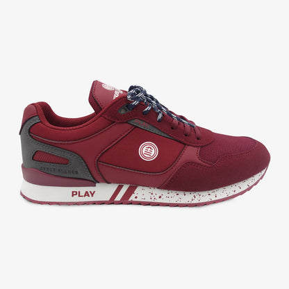 Sneaker Chamonix Play Semelle Tachetée Merlot Homme SERGE BLANCO