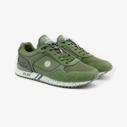 Sneaker Chamonix Play vert militaire SERGE BLANCO