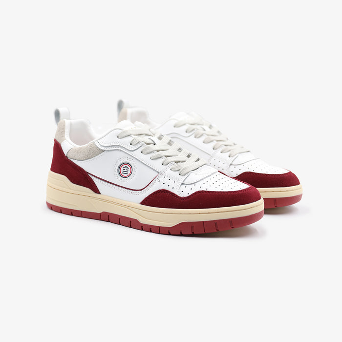 Sneaker Vernaz bicolore rouge Homme SERGE BLANCO