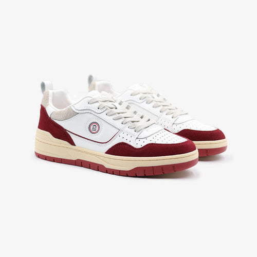 Sneaker Vernaz bicolore rouge Homme SERGE BLANCO
