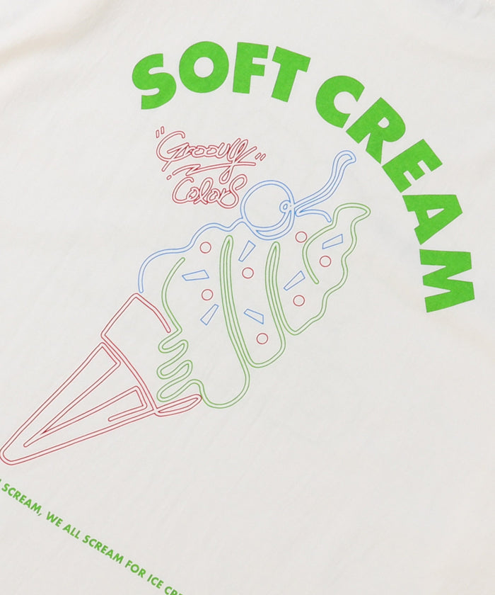 SOFT CREAM Tee(MENS)
