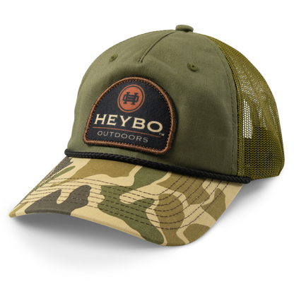Stamp Felt Patch Unstructured Hat