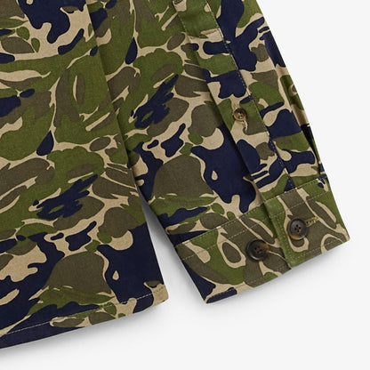 Chemise Manches Longues En Coton Motif Camouflage Deux Poches Poitrine Clovis Homme SERGE BLANCO