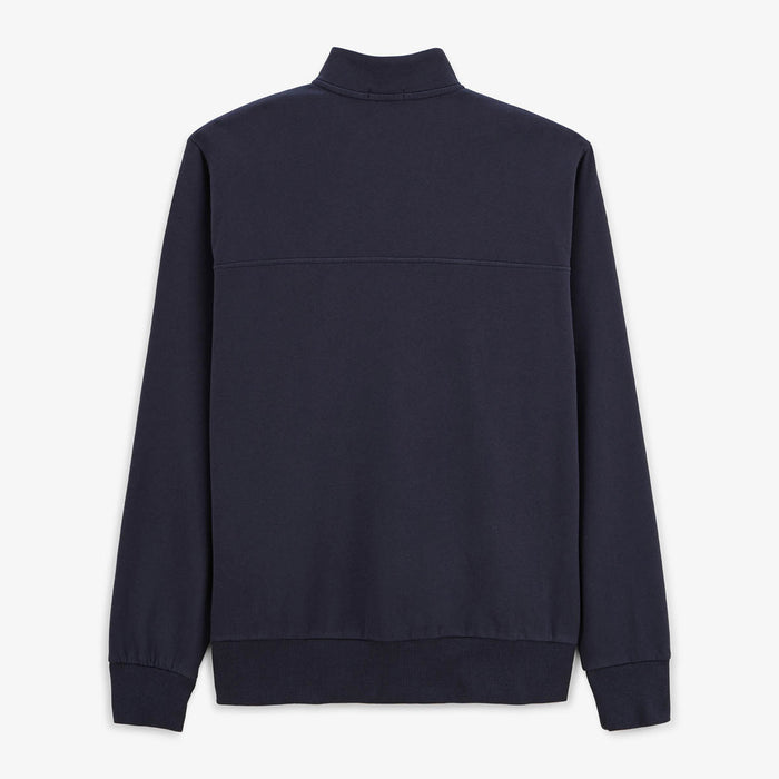 Sweat Saint Cyp avec col zippé dark navy