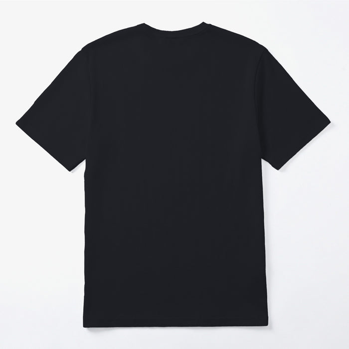T-shirt Col Rond en Coton Gaufré Théo Bleui Foncé Homme SERGE BLANCO