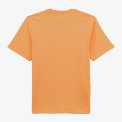 T-shirt col rond Theo en coton orange tangerine HOMME SERGE BLANCO