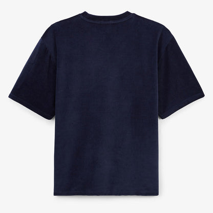T-shirt col rond Thor en tissu eponge bleu opale HOMME SERGE BLANCO