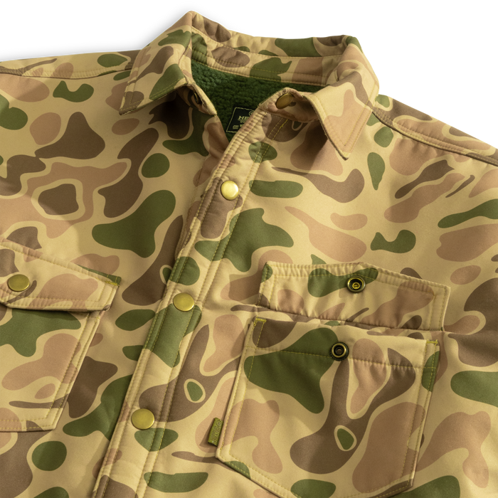 Timbers Jac Shirt: Heybo Traditions Camo