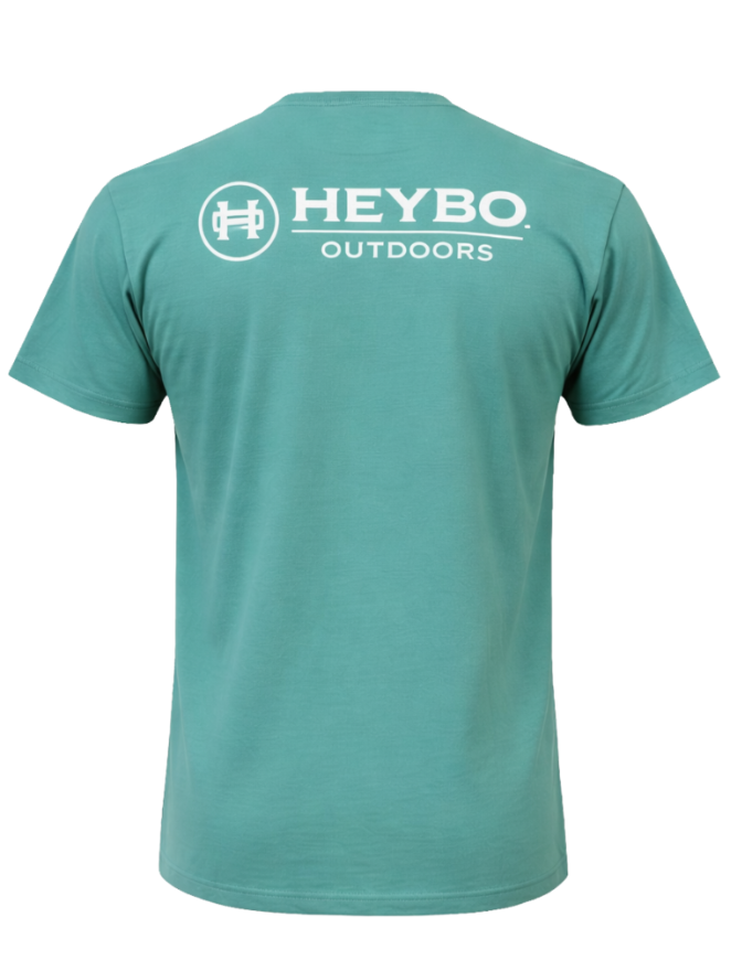 Traditional Logo Tee: Seafoam