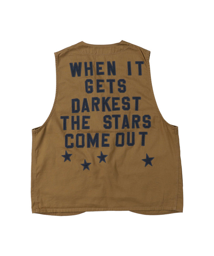 Twill Star Vest(LADIES)