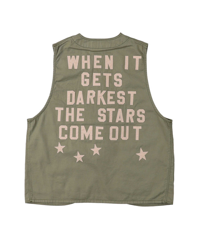 Twill Star Vest(LADIES)