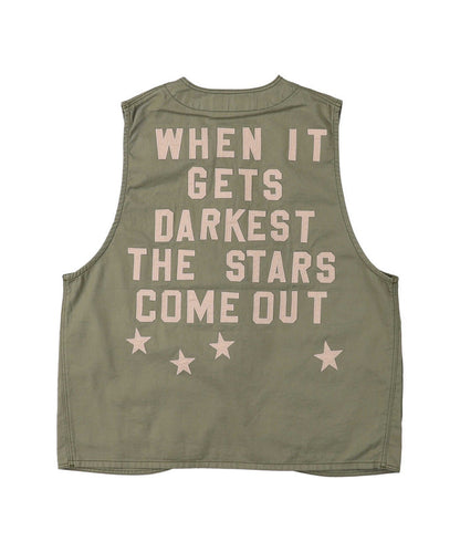 Twill Star Vest(LADIES)