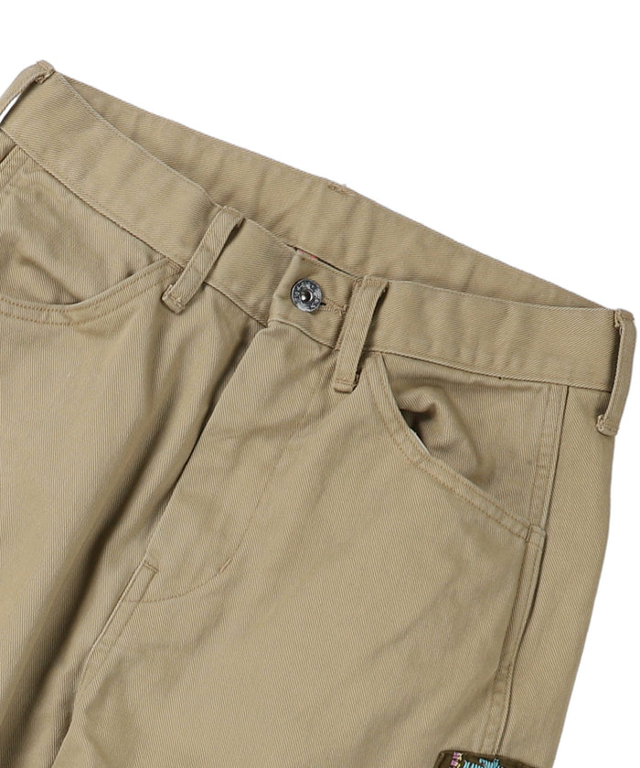 Uneven Chino Side Line Pants(LADIES)