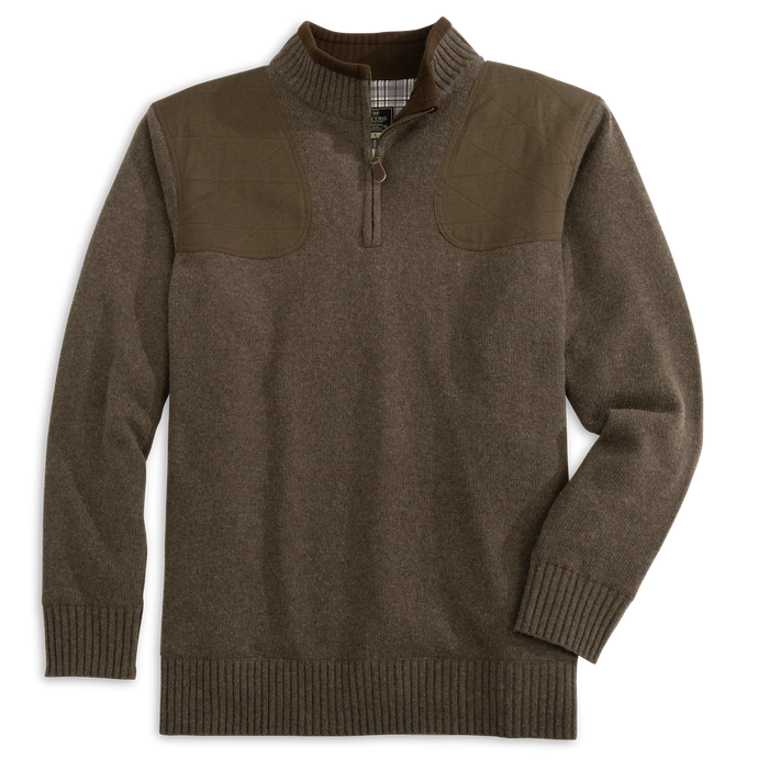 Uplander 1/4 Zip: Brown