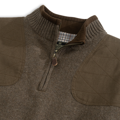 Uplander 1/4 Zip: Brown