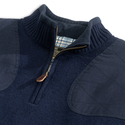 Uplander 1/4 Zip: Navy