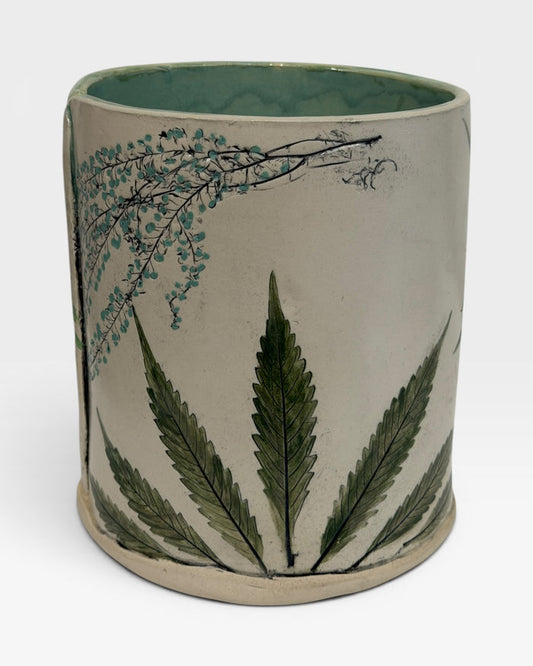 Utensil Crock - botanicals