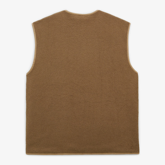 Blouson Polaire Sans Manches Beige Worker PLAY Homme SERGE BLANCO