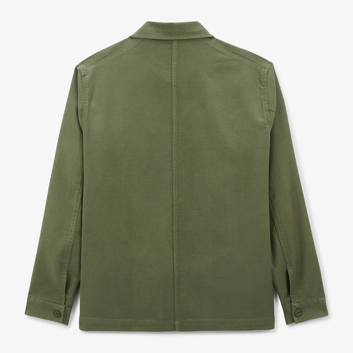 Veste Worker effet brossé vert militaire Wilfried Play Homme SERGE BLANCO