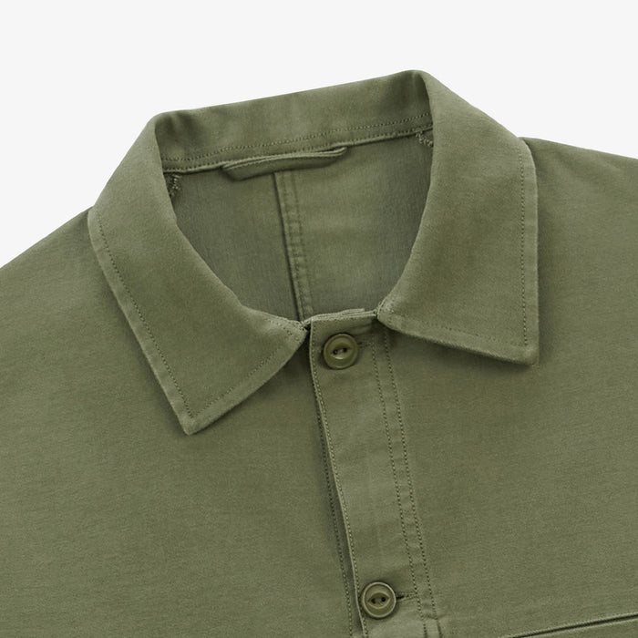 Veste Worker effet brossé vert militaire Wilfried Play Homme SERGE BLANCO