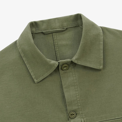Veste Worker effet brossé vert militaire Wilfried Play Homme SERGE BLANCO