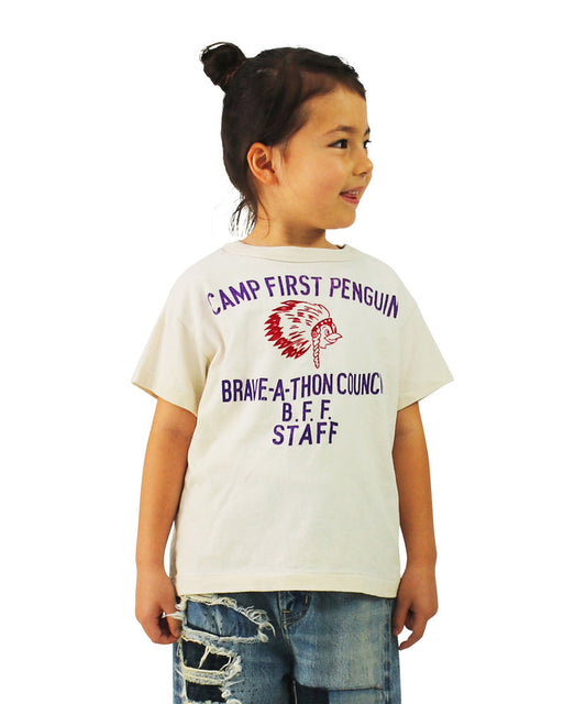 Vintage Cotton Jersey BRAVE Tee