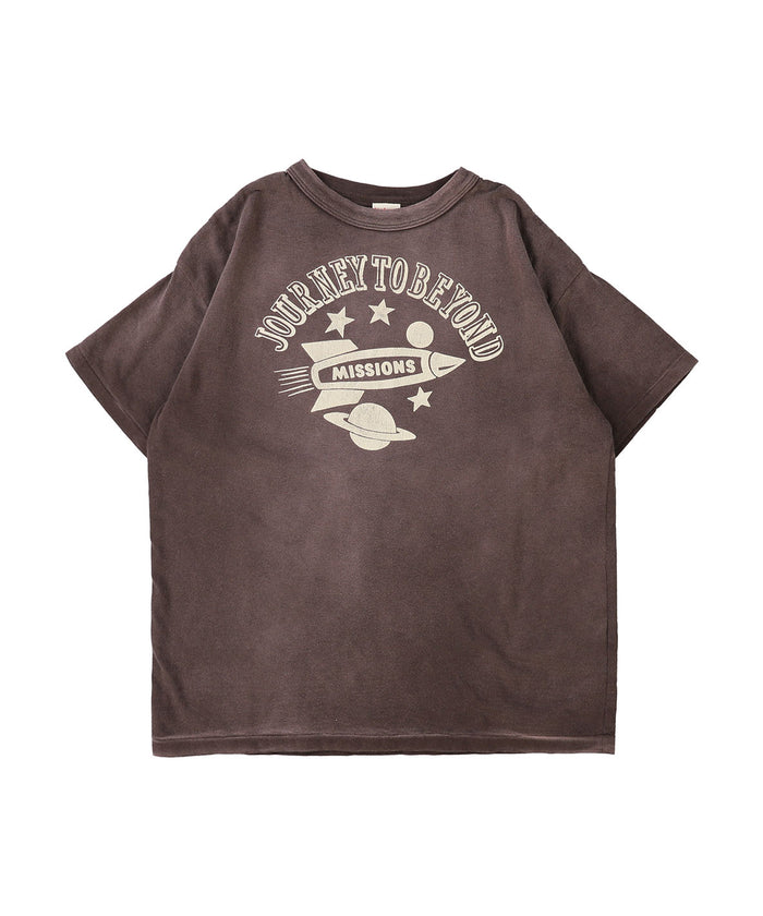 Vintage Cotton Jersey Rocket Tee(LADIES)