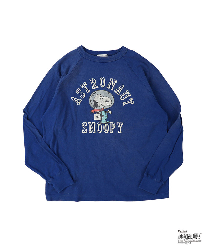 Vintage Cotton Jersey SNOOPY ASTRONAUT Tee(LADIES)