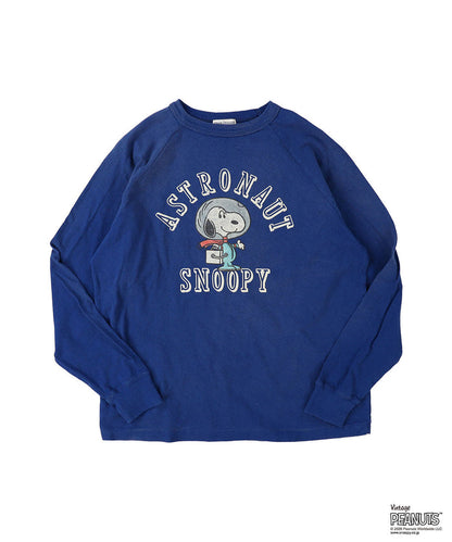 Vintage Cotton Jersey SNOOPY ASTRONAUT Tee(LADIES)