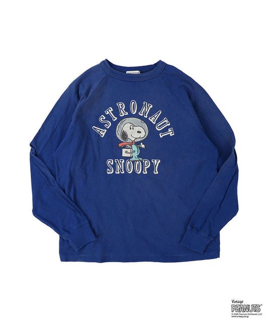 Vintage Cotton Jersey SNOOPY ASTRONAUT Tee(LADIES)