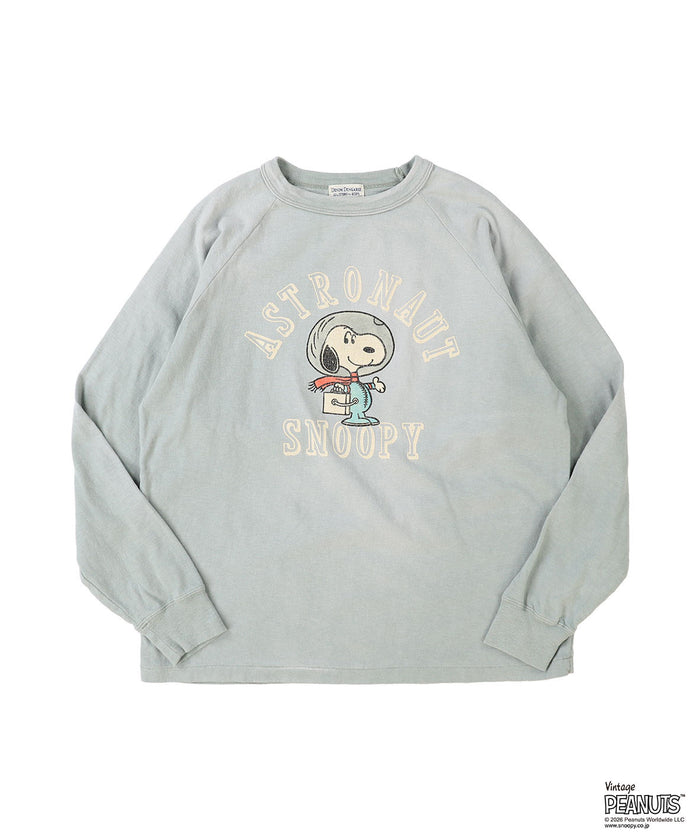 Vintage Cotton Jersey SNOOPY ASTRONAUT Tee(LADIES)