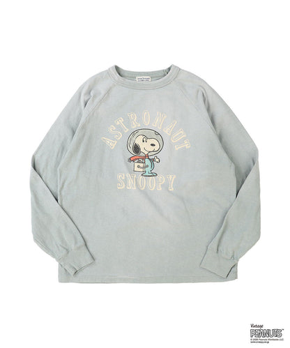Vintage Cotton Jersey SNOOPY ASTRONAUT Tee(LADIES)