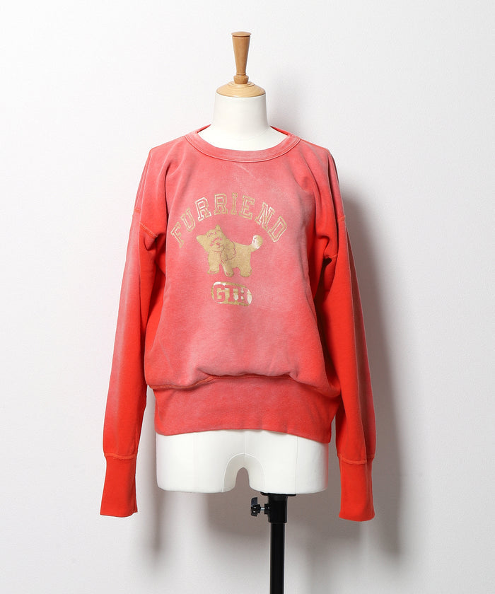 Vintage Pile Furriend Sweatshirt(LADIES)
