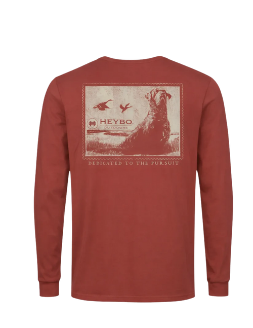 Weathered Lab Stamp Long Sleeve